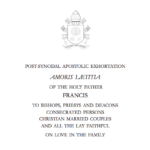 Love in the Family - Apostolic Exhortation by Pope Francis PDF