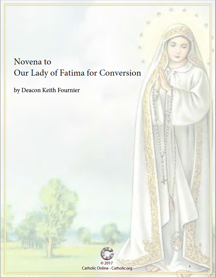 Novena to Our Lady of Fatima for Conversion PDF