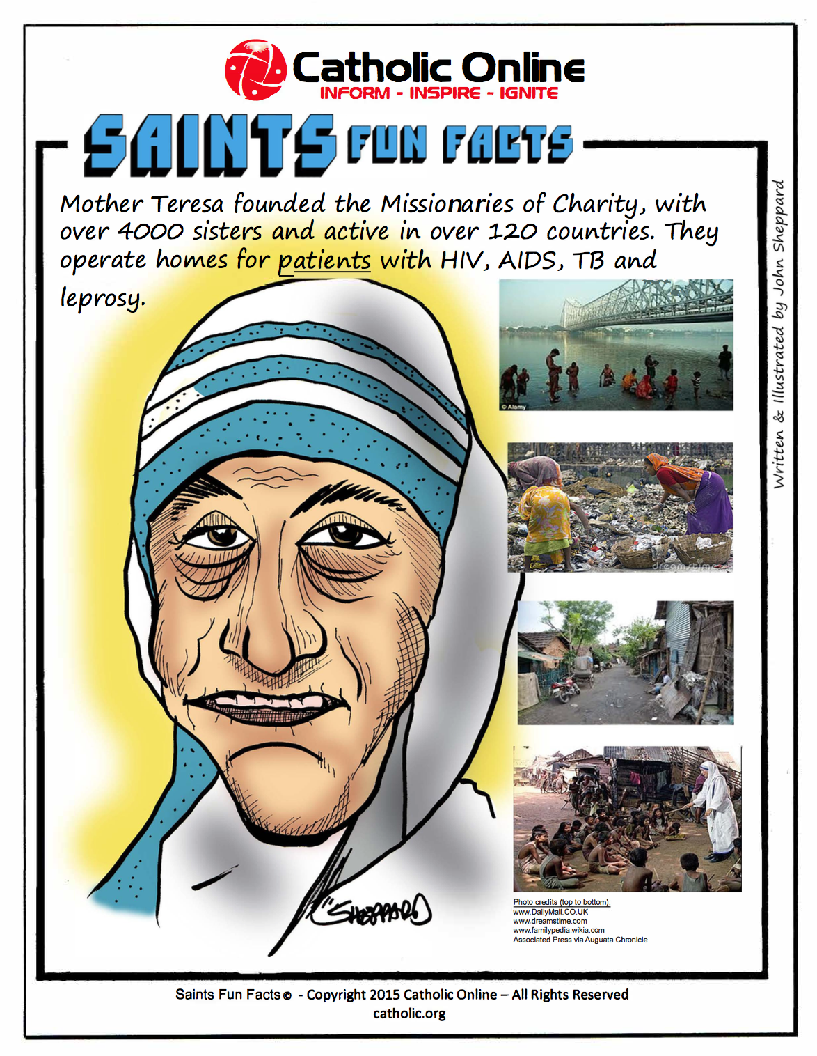 Saints Fun Facts: Mother Teresa PDF