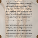 Shoulder Wound of Christ prayer PDF