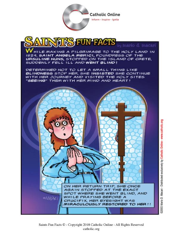 Saints Fun Facts: St. Angela Merici PDF