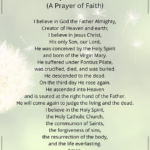 The Apostles' Creed (A Prayer of Faith) PDF