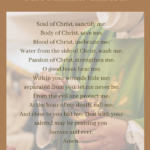 The Anima Christi prayer PDF