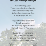 The Good Morning God Prayer PDF