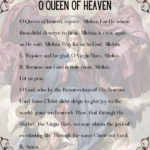 The Prayer, O Queen of Heaven PDF