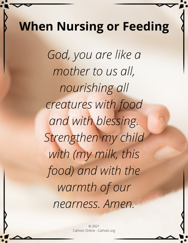 When Nursing or Feeding PDF