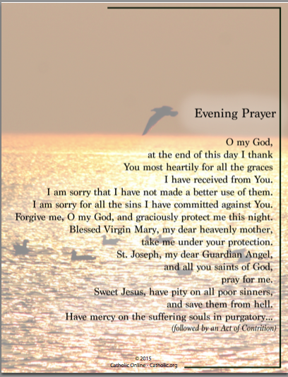 Evening Prayer (Ocean) PDF