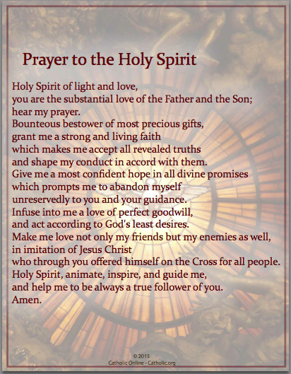 Prayer to the Holy Spirit PDF