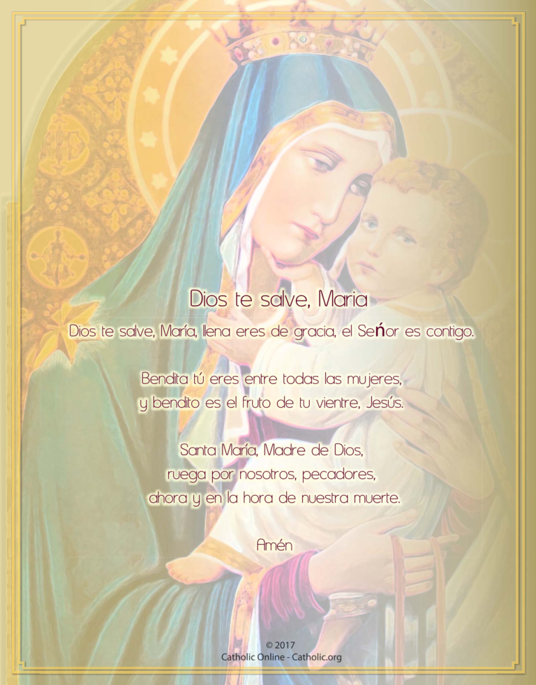 Dios te salve, Maria PDF