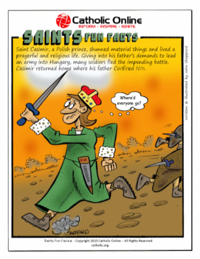 Saints Fun Facts: St. Casimir PDF