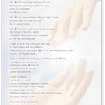 Be with Me Today, O Lord prayer PDF