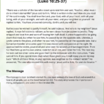 The Parable of the Good Samaritan (Luke 10:25-37) (FREE PDF)