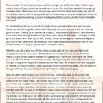 The Parable of the Prodigal Son (Luke 15:11-32)