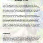 The Parable of the Workers in the Vineyard (Matthew 20:1-16)