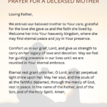 Prayer for a Deceased Mother