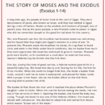 The Story of Moses and the Exodus (Exodus 1-14)