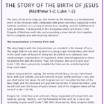 The Story of the Birth of Jesus (Matthew 1-2; Luke 1-2)