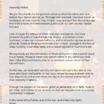 A Dia de los Muertos Prayer PDF