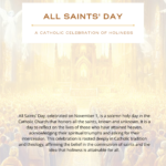 All Saints' Day: A Catholic Celebration of Holiness PDF