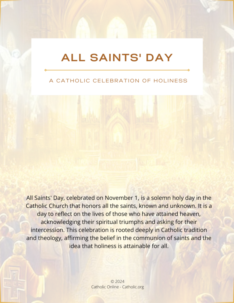 All Saints' Day: A Catholic Celebration of Holiness PDF