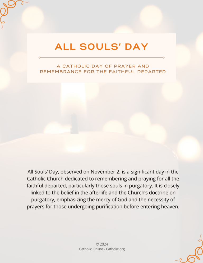 All Souls' Day: A Catholic Day of Prayer and Remembrance for the Faithful Departed PDF