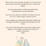 Bendición del Árbol de Navidad - A Christmas Tree Blessing in Spanish PDF