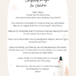 Christmas Prayer for Children PDF