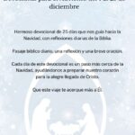 Devocional para el Adviento del 1 al 25 de diciembre - 25 Day Advent Devotional in Spanish PDF