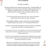 Oración de Adviento para ser como María - Advent Prayer to be Like Mary in Spanish PDF