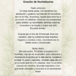 Oración de Nochebuena - Christmas Eve Prayer in Spanish PDF