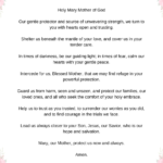Prayer for Mary’s Protective Embrace PDF