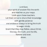 Prayer for Teachers PDF