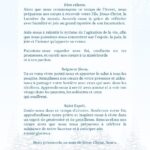 Prière de l'Avent - Advent Prayer in French PDF