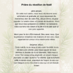 Prière du réveillon de Noël - Christmas Eve Prayer in French PDF