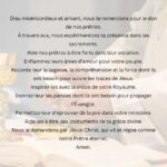 Prière pour les prêtres - Prayer for Priests in French PDF