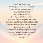 Thanksgiving Day Prayer PDF