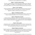 Comment prier - How to Pray in French PDF