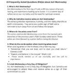 15 Frequently Asked Questions about Ash Wednesday PDF