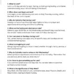 9 FAQ's about Lent PDF