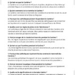 9 questions fréquemment posées sur le Carême - 9 FAQ's about Lent in French PDF