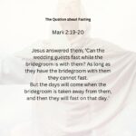 Journey with the Messiah - Mark 2.19-20