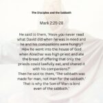 Journey with the Messiah - Mark 2.25-28