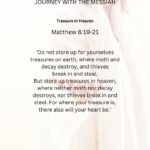Journey with the Messiah - Matthew 6.19-21 pdfJourney with the Messiah - Matthew 6.19-21 pdf