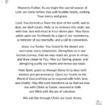 Prayer for Ash Wednesday PDF
