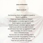 Journey with the Messiah - Mark 3.23-27