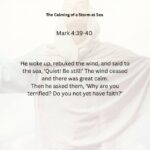 Journey with the Messiah - Mark 4.39-40
