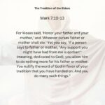Journey with the Messiah - Mark 7.10-13 PDF