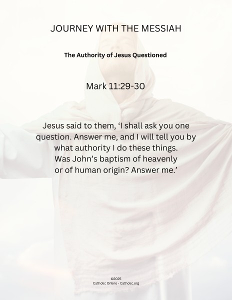 Journey with the Messiah - Mark 11.29-30 pdf