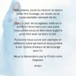 Priere pour l'Assomption de Marie - Prayer for the Assumption of Mary in French PDF