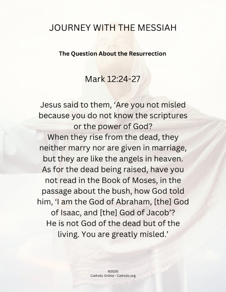 Journey with the Messiah - Mark 12.24-27 pdf